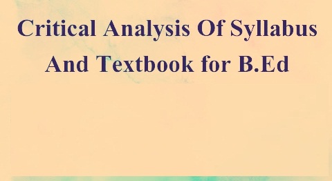 critical analysis of social science textbook